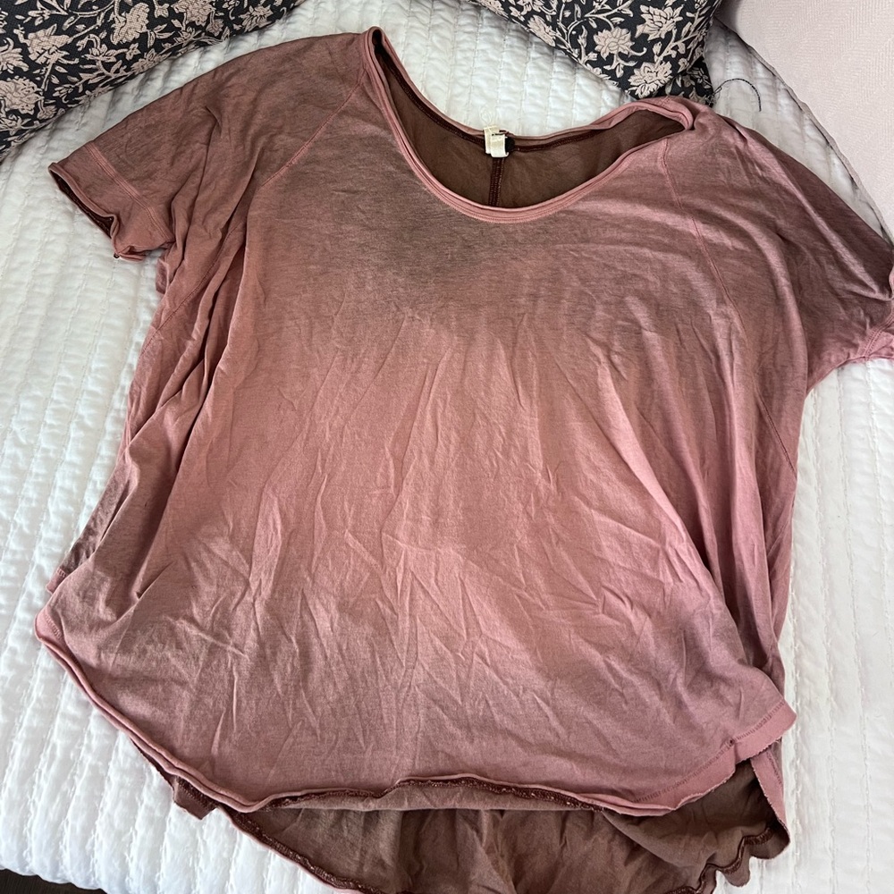 We The Free Mauve Short Sleeve Tee